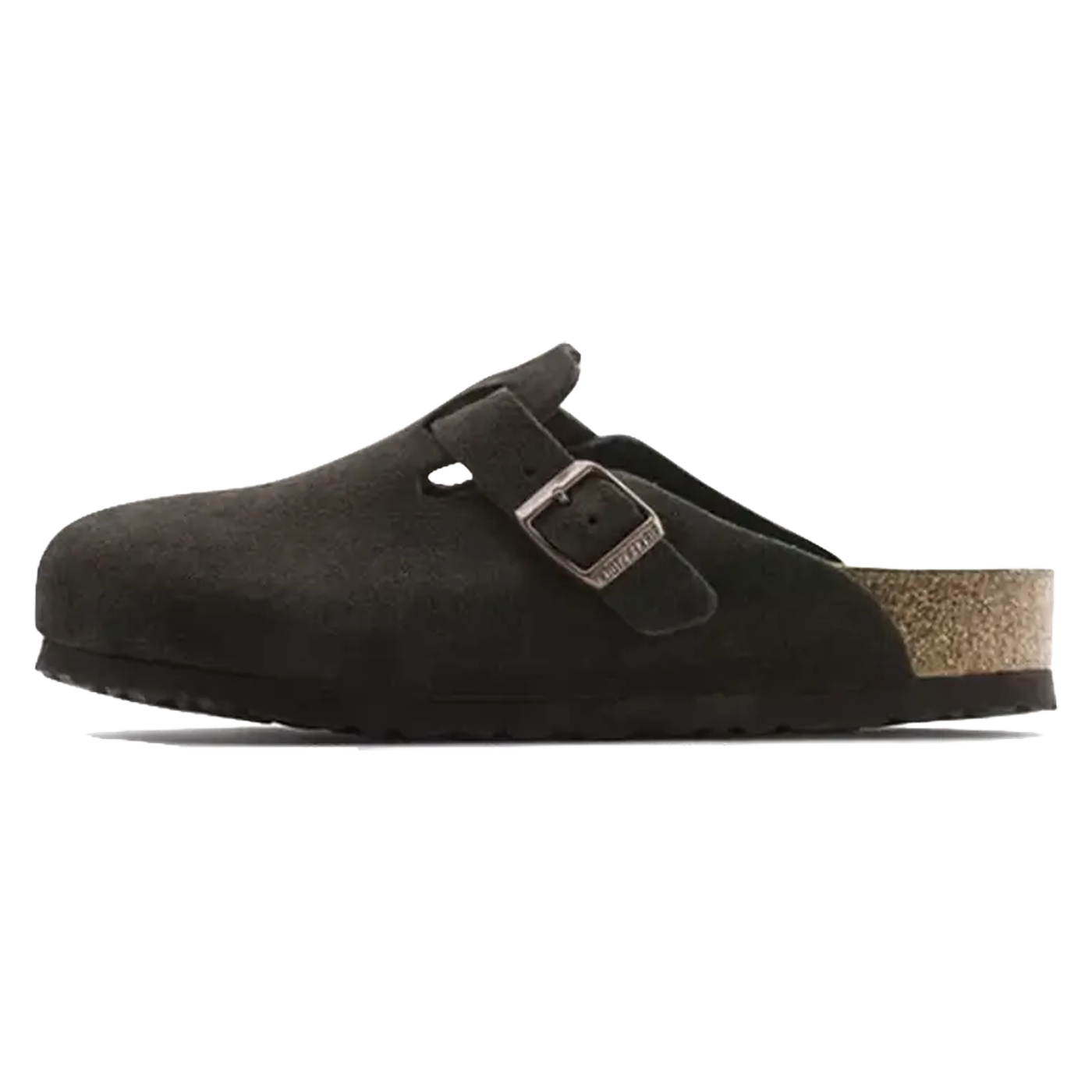 Birkenstock Boston Soft Footbed Suede Mocca