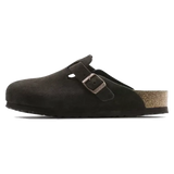 Birkenstock Boston Soft Footbed Suede Mocca