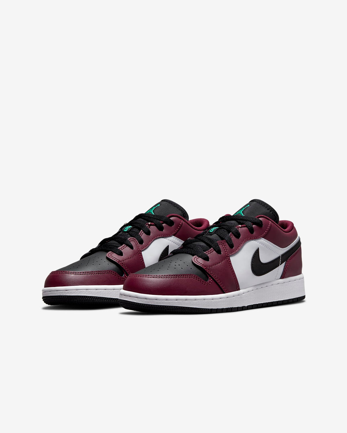 Air Jordan 1 Low Dark Beetroot Roma Green