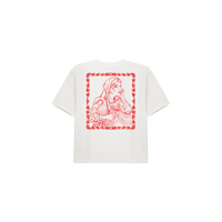 Cafe Societe Cropped T-shirt Slavic Girl