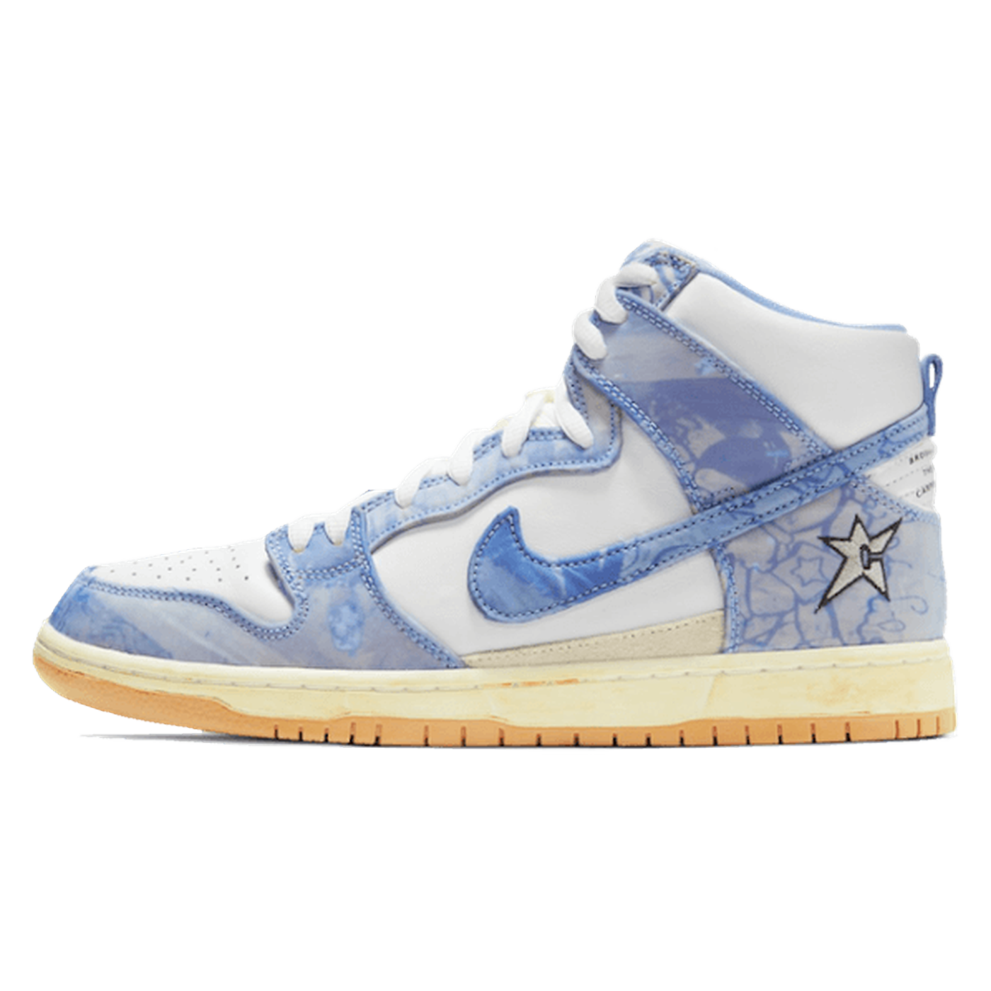Carpet Company x Nike SB Dunk High "Blue/White-Gum"