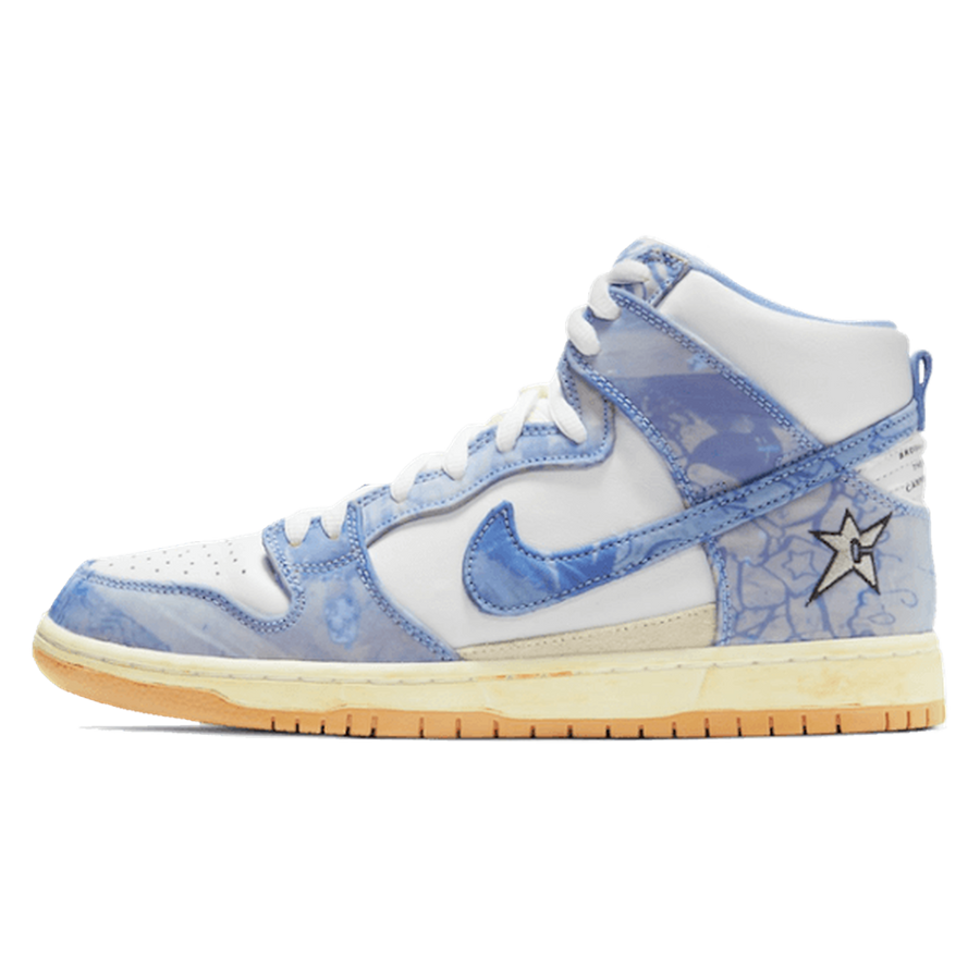 Carpet Company x Nike SB Dunk High "Blue/White-Gum"