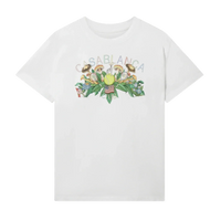 Casablanca Palm Spring Tennis Club White Tee