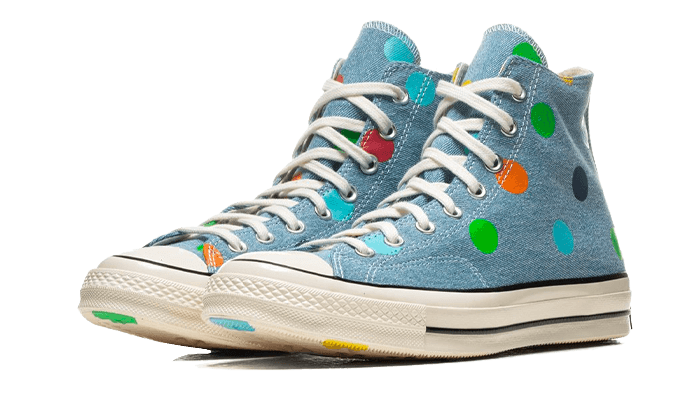Golf Wang x Converse Chuck Taylor All-Star 70s Hi Denim Polka Dots