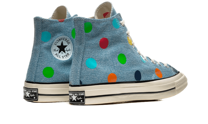 Golf Wang x Converse Chuck Taylor All-Star 70s Hi Denim Polka Dots