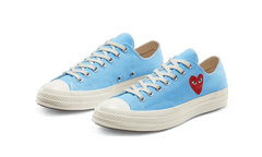 Comme des Garçons x Converse Chuck Taylor All-Star 70s Ox CDG PLAY Bright Blue
