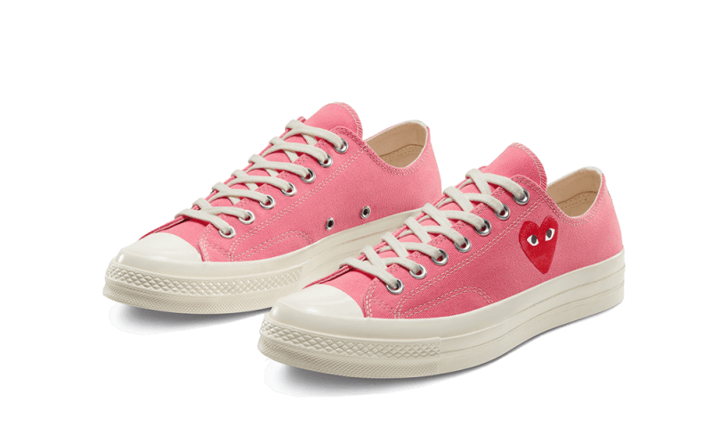 Comme des Garçons x Converse Chuck Taylor All-Star 70s Ox CDG PLAY Bright Pink