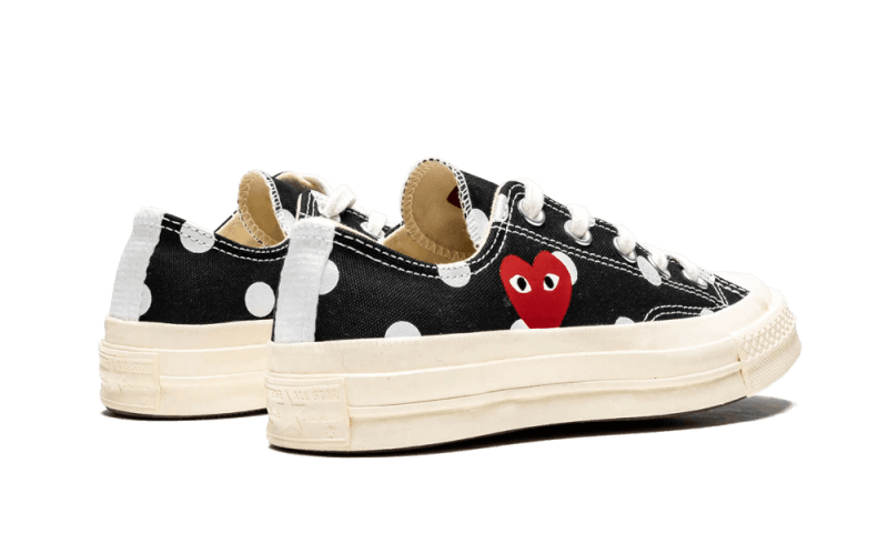 Comme des Garçons x Converse Chuck Taylor All-Star 70s Ox CDG PLAY Polka Dot Black