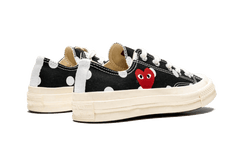 Comme des Garçons x Converse Chuck Taylor All-Star 70s Ox CDG PLAY Polka Dot Black