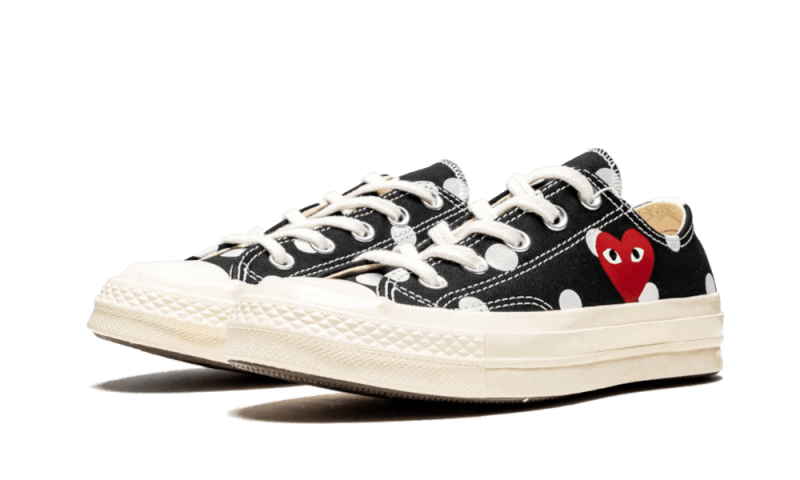 Comme des Garçons x Converse Chuck Taylor All-Star 70s Ox CDG PLAY Polka Dot Black