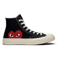 Converse Chuck Taylor All-Star 70 Hi Comme des Garcons PLAY Black