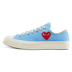 Comme des Garçons x Converse Chuck Taylor All-Star 70s Ox CDG PLAY Bright Blue