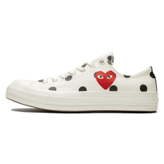 Comme des Garçons x Converse Chuck Taylor All-Star 70s Ox CDG PLAY Polka Dot White