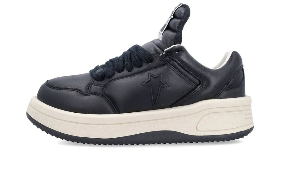 Rick Owens DRKSHDW x Converse TURBOWPN Low Black Cloud Cream