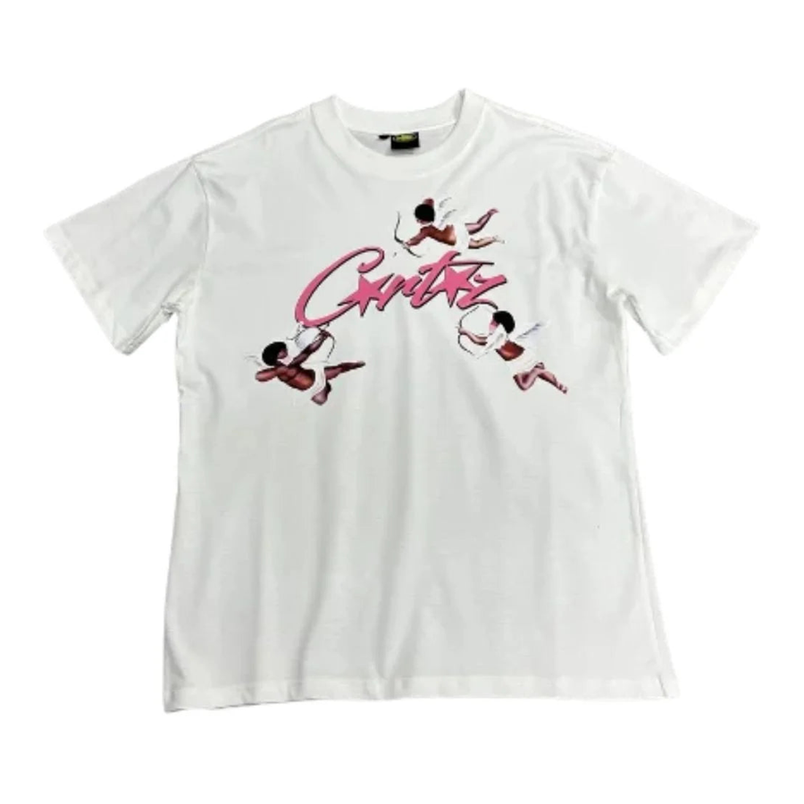 Corteiz Angels Tee White