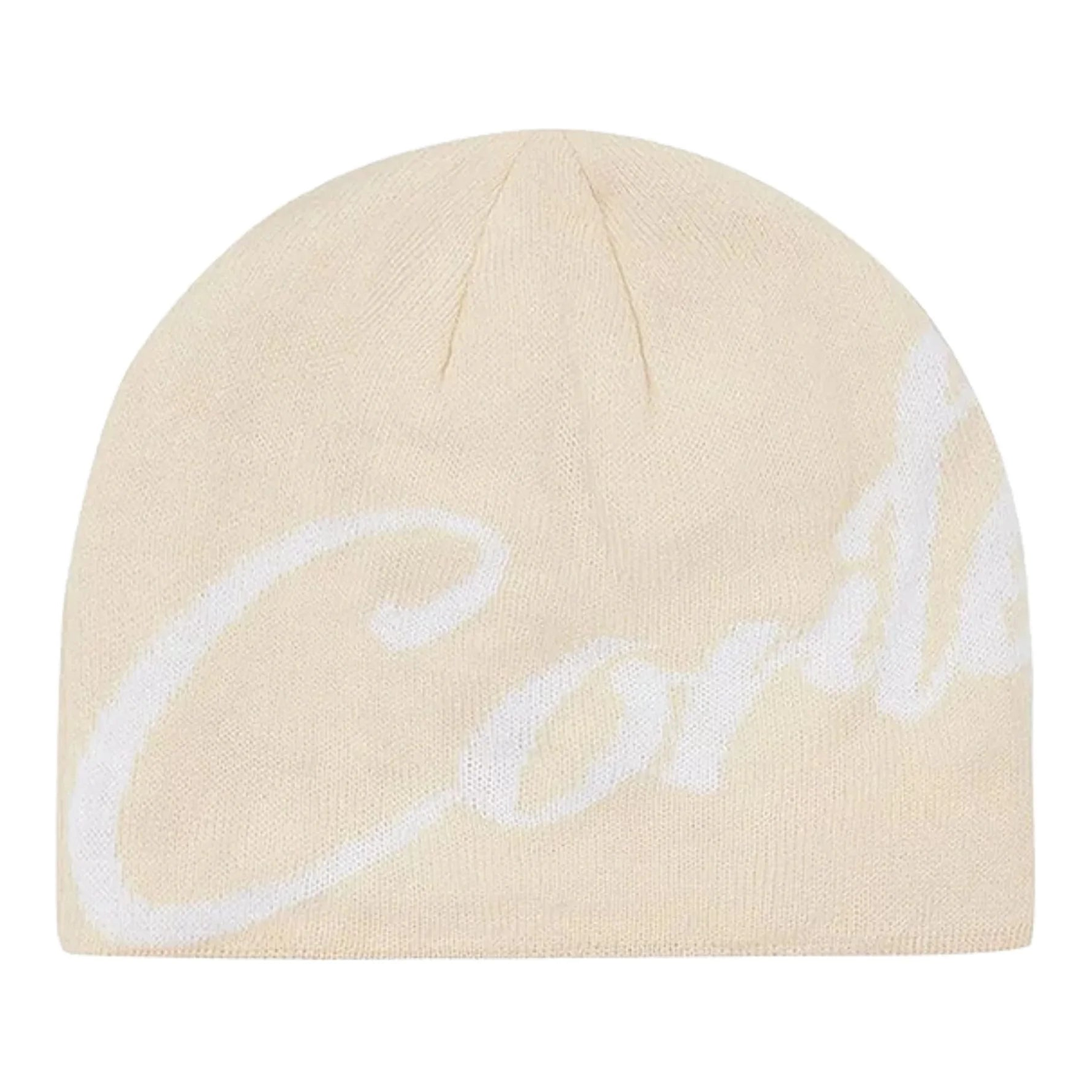 Corteiz Beanie Cream/White