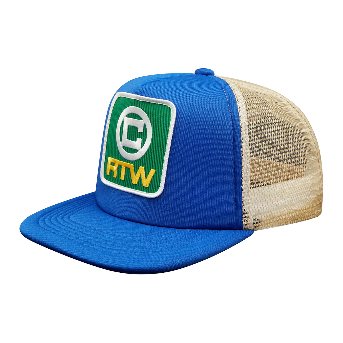 Corteiz Box Trucker Royal Blue