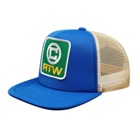 Corteiz Box Trucker Royal Blue