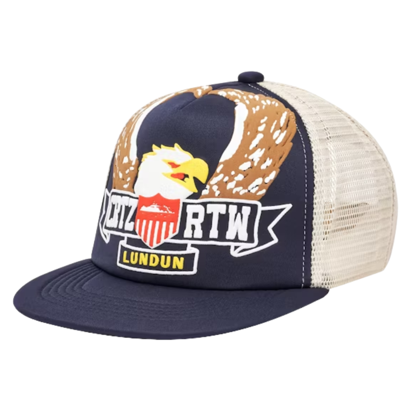 Corteiz Dipset Trucker Navy Eagle