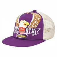 Corteiz Dipset Trucker Purple Eagle