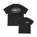 Corteiz Island Stamp Tee Black