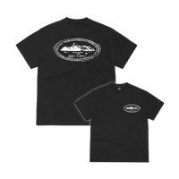 Corteiz Island Stamp Tee Black