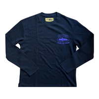 Corteiz Longsleeve Purple Logo Chest