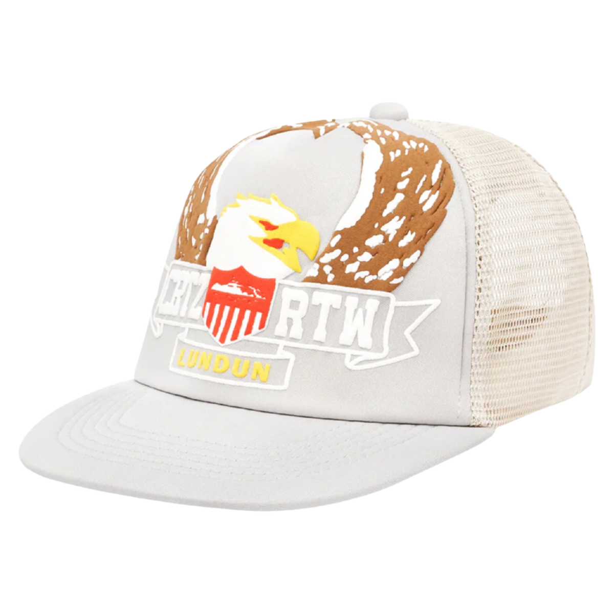 Corteiz Trucker Grey Eagle