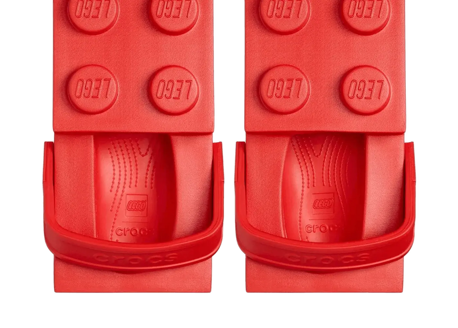 Crocs Brick Clog LEGO Red
