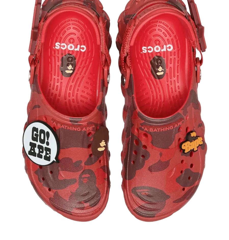 Crocs Echo RO Clog Bape Flame Camo