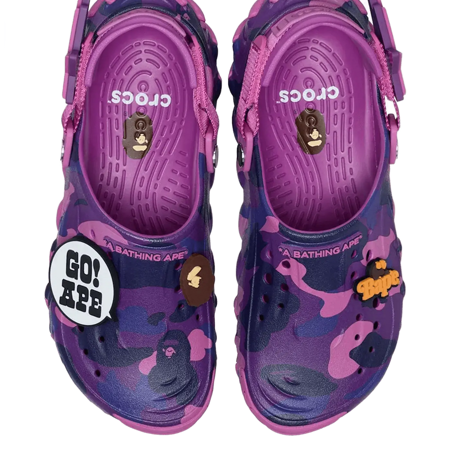 Crocs Echo RO Clog Bape Grapeberry Camo