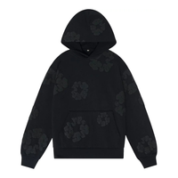Denim Tears Cotton Wreath Set Black Monochrome