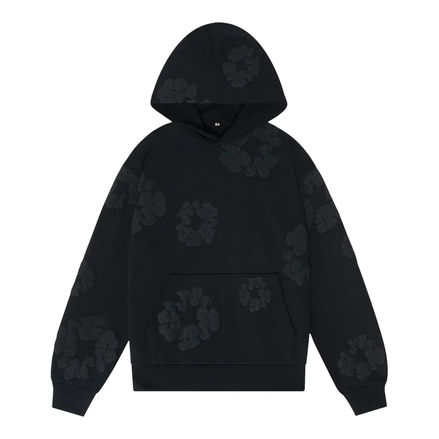 Denim Tears Cotton Wreath Set Black Monochrome