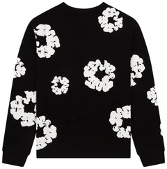 Denim Tears Long-Sleeve Wreath Tee Black