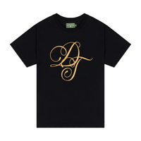 Denim Tears Metallic Gold Script Tee