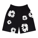 Denim Tears The Cotton Wreath Shorts Black