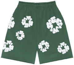 Denim Tears The Cotton Wreath Shorts Green