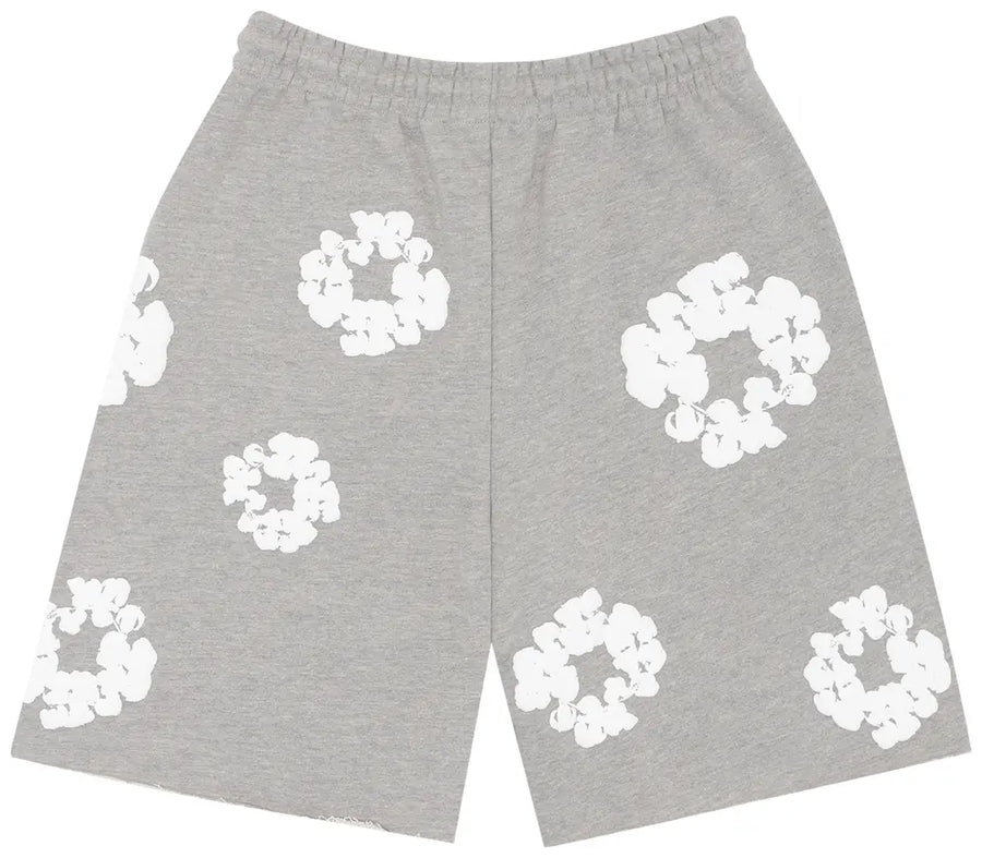 Denim Tears The Cotton Wreath Shorts Grey
