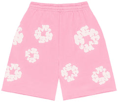 Denim Tears The Cotton Wreath Shorts Powder Pink