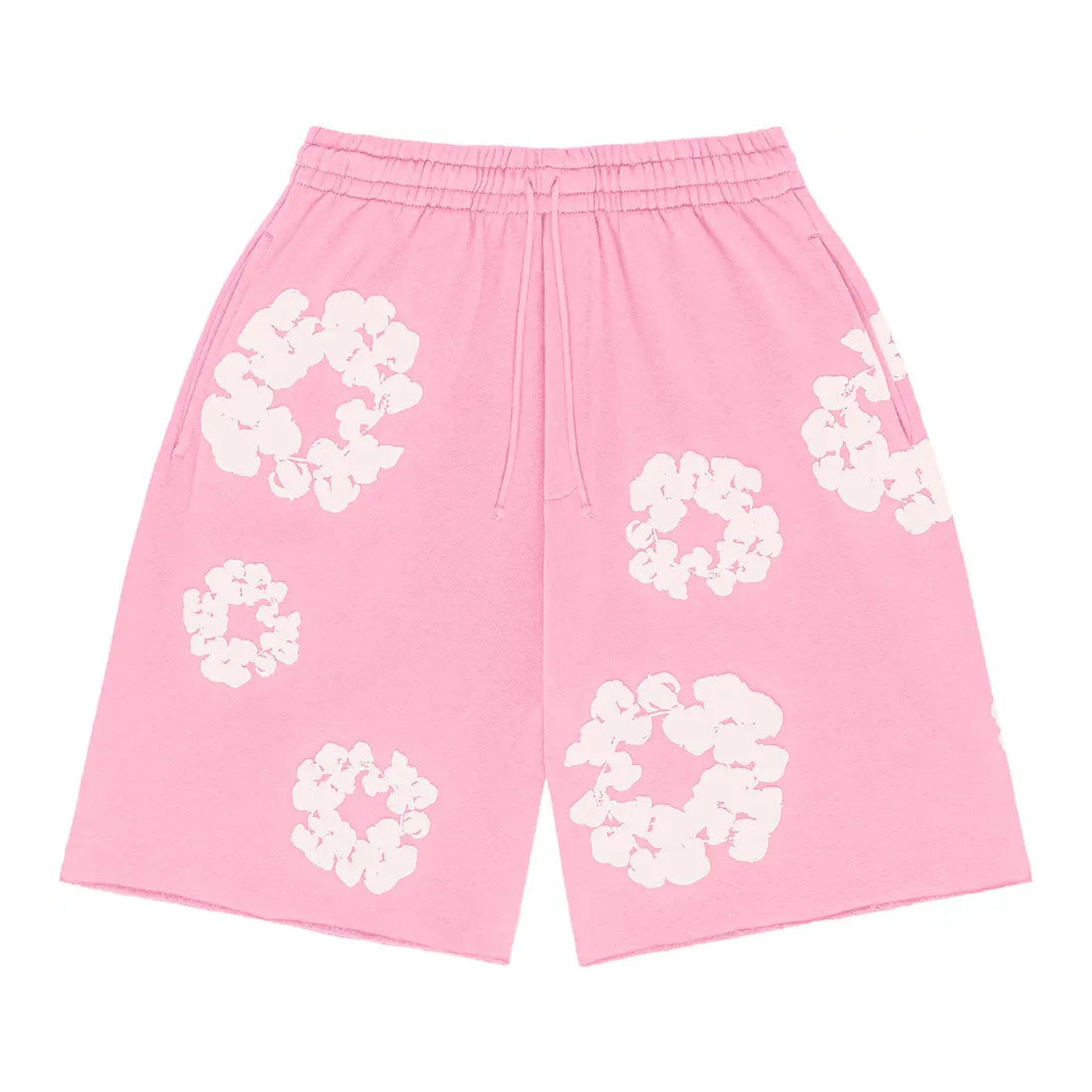 Denim Tears The Cotton Wreath Shorts Powder Pink