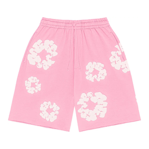 Denim Tears The Cotton Wreath Shorts Powder Pink