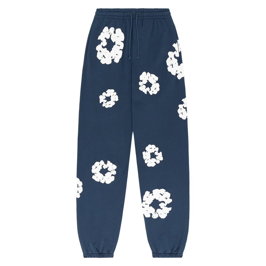 Denim Tears The Cotton Wreath Sweatpants Navy