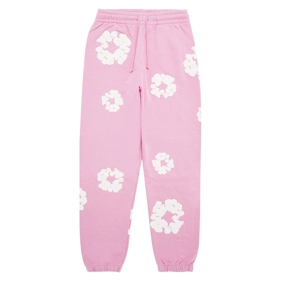 Denim Tears The Cotton Wreath Sweatpants Pink