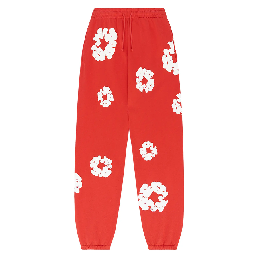 Denim Tears The Cotton Wreath Sweatpants Red