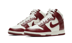 Nike Dunk High Sail Team Red