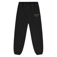 Essentials Black Gold Fleece Sweatpant