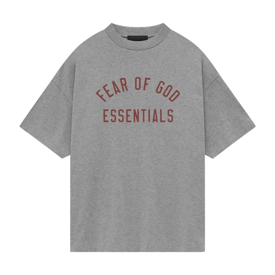 Essentials Dark Heather Jersey Crewneck Tee