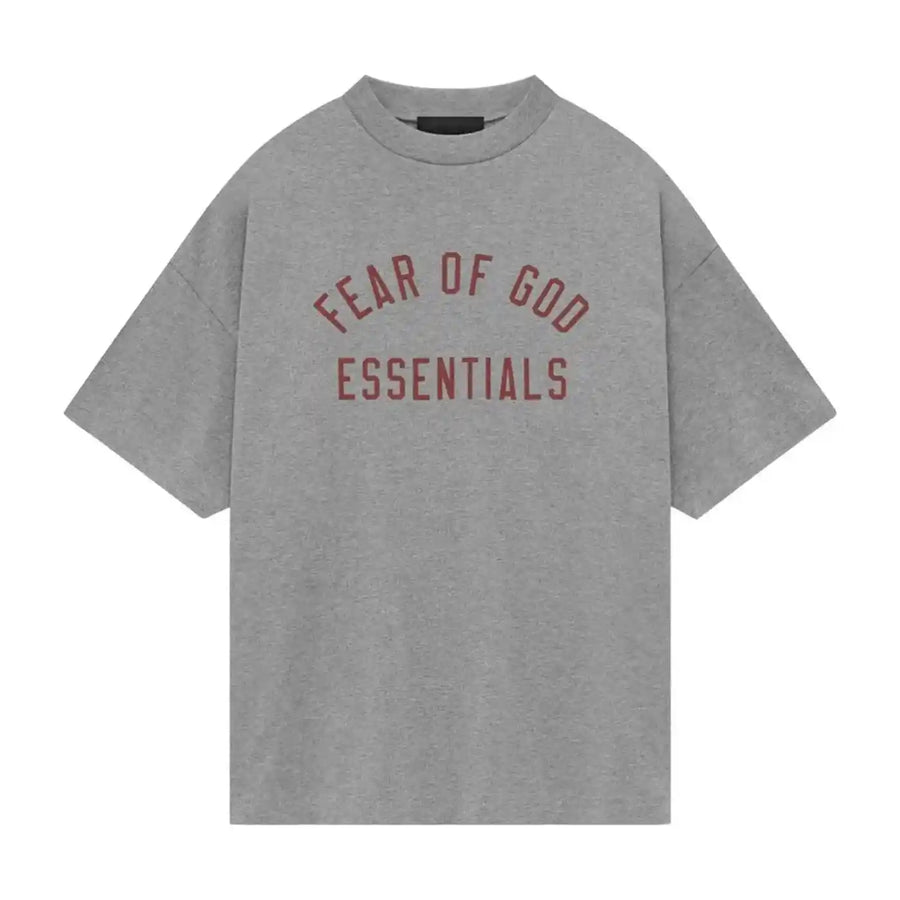Essentials Dark Heather Jersey Crewneck Tee