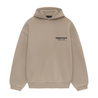 Essentials Fleece Hoodie Desert Sand