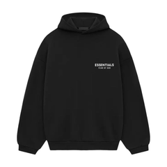 Essentials Fleece Hoodie Black